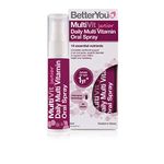 BetterYou MultiVit Junior Daily Oral Spray, Pill-free Multivitamin Supplement, 14 Essential Nutrients to Support your Child's Health, 1-month Supply, In partnership with The Roald Dahl Story Company