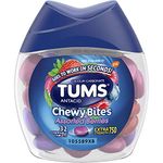 TUMS Extra Strength 750 Antacid Chewy Bites Assorted Berries - 32 ct, Pack of 3