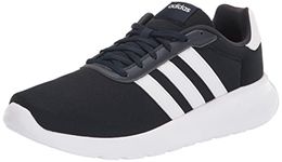 adidas Men's Lite Racer 3.0, Ink/White/Grey, 10