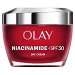 Olay Niacinamide + SPF30 Moisturiser, Day Cream With 99 Percent Pure Niacinamide, Vitamin E and SPF30, 50ml