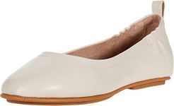 FITFLOP Allegro Ballerina Women's Ballet Flats, Stone, 8 US