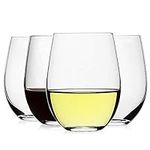 LUXU Stemless Wine Glasses(Set of 4