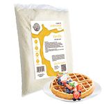 ALDKitchen Belgian Waffle Mix | Dough Mix for Belgium Waffles | Belgian Batter Mix | Soy & Nut free | 5 lbs | 28 Waffles (Vanilla)