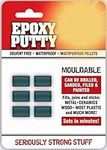 Pack 6 EPOXY PUTTY Waterproof Mouldable Hard and Fast Repair Epoxy Wood Metal, Plastic, Ceramic Multi-Purpose Cracks, Repair Fills for Quick Fixes Solvent Free