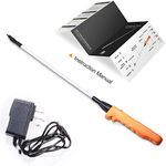 Cattle Prod, Newest Cattle Prod Stick Rechargeable Electric Livestock Prod for Cow Pig Goats and More (33.8in)