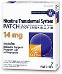 Habitrol Nicotine Transdermal System Patch | Stop Smoking Aid | Step 2 (14 mg) | 7 Patches (1 Week Kit)