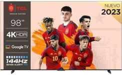 TCL P745 Series 98P745 TV 2,49 m (98") 4K Ultra HD Smart TV Wifi Noir 350 cd/m²