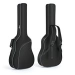 LHTECHTOY Acoustic Guitar Bag 40 41 Inch Guitar Gig Bag Backpack with 10mm Padding Soft Guitar Cover Case Bag for Acoustic Guitars