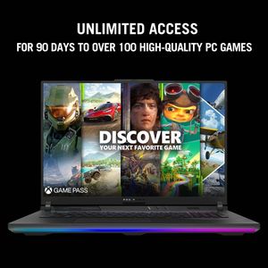 ASUS ROG Strix SCAR 16 Gaming Laptop – 16” Display, High Performance