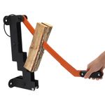 Wall Log Splitter - Manual Wood Splitter - Kindling Splitter Firewood Splitter with Screws, Uncomplicated, Easy & Safe for Medium and Small Wood- Manual Splitting tool