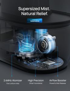 Dreo 4L Smart Humidifier – Alexa Compatible, Quiet Cool Mist