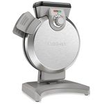 Cuisinart WAF-V100C Vertical Belgian Waffle Maker/Waffle Iron, Silver