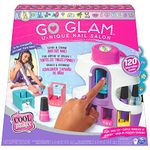 Cool Maker, GO Glam U-nique Nail Salon with Portable Stamper, 5 Design Pods and Dryer, Nail Kit Kids Toys for Ages 8 and up, Multicolor