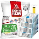 Vacuum Storage Bags - Pack of 15 (3