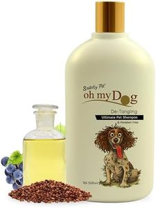 Foodie Puppies Oh My Dog Detangling Shampoo for Dogs and Puppies - 500ml | Paraben & Cruelty-Free Ultimate Pet Shampoo | Shiny, Soft and Tangle-Free Fur | Suitable for All Breeds and Sizes