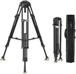 SmallRig FreeBlazer Heavy-Duty Carbon Fiber Tripod, 72" Video Bowl Tripod with One-Step Locking System, Load up to 55 lbs, for Camera, Camcorder-4167