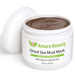 Dead Sea Mud Mask for Face & Body, Pure Mud with No Fillers - 237 ml