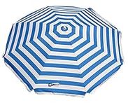 Shelta Australia 180 cm Beach Umbrella Noosa, Blue and white striped