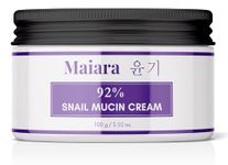 Snail Mucin Moisturizer Cream - Advanced Snail 92% All In One Cream, Korean Moisturizer for Face Made with Snail Serum for Dry, Sensitive Skin - Korean Skincare Daily Face Moisturizer Repair Cream (100 g / 3.52 Fl Oz)