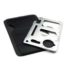 11 in 1 Survival Credit Card Pocket Sized Survival Multi Functional Tool Tactical Wallet Tool Beer Opener