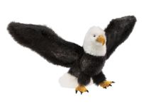 Folkmanis Puppets Eagle Hand Puppet, Black/White