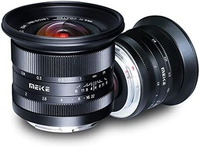 Meike 12mm f2.0 Ultra Wide Angle Manual Focus Lens Compatible with Sony E Mount APS-C Mirrorless Cameras A6400 A5000 A5100 A6000 A6100 A6300 A6500 A6600