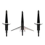 Swhacker 2 Blade Broadhead 150g 3" 3 Pack Black