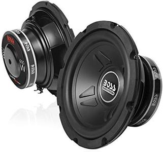 BOSS Audio Systems CXX8 8 Inch Car Subwoofer - 600 Watts Maximum Power, Single 4 Ohm Voice Coil, Easy Mounting, Sold Individually