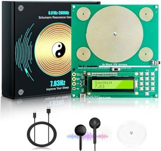 Frequency Generator for Healing | Schumann Resonance Generator (0.01Hz-200KHz) | 7.83Hz Sleep Aid for Stress Relief, Relaxation, Meditation, Yoga | USB Type-C Powered