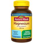 Nature Made High Potency Magnesium 400 Mg, 60-Count - Tablet