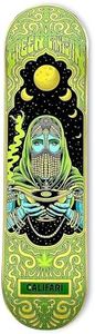 Califari Green Lantern Skateboard Deck - 32" Maplewood Deck Art Decoration - Ready for Wall Mount or Just Add Trucks & Wheels