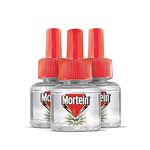 Mortein 45ml x 3 (Buy 2 Get 1 Free), SmartPlus Mosquito Repellent Refill | Mosquito Repellent & Killer | 100% Protection from Dengue Mosquitoes, Pack of 3