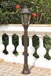 CERCO Victoria Medium (Brown + Clear) Outdoor Bollard IP55