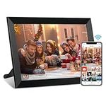 Zedify 10.1 inch Smart Cloud WIFI Digital Picture Frame 1280x800 Full IPS Touchscreen With Free Frameo APP, Easy Share Photos or Videos, Sleep Mode, 16GB Storage, Gift for Family & Friends