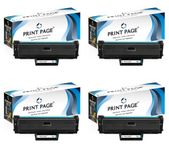 Print Page 166A Toner Cartridge Compatible for HP 166A for LJ 1008a, 1008w, 1188a, 1188w, 1188fnw, 1136 (Set of 4)