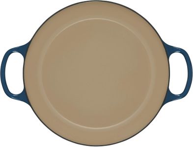 Le Creuset Signature Shallow Casserole 30cm – Deep Teal, Stainless Steel Knob