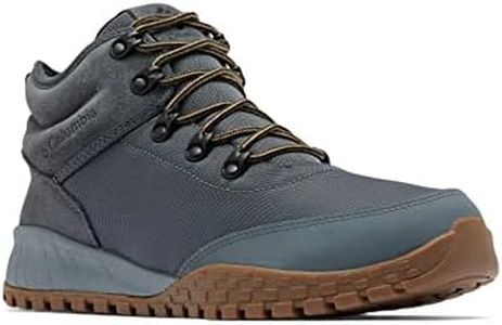 Columbia Men's Fairbanks Mid Snow Boot, Graphite Delta, 11 US