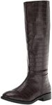 Aerosoles Women's Berri Knee High Boot, Brown Croco Pu, 8