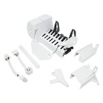 EvertechPRO Ice Maker Assembly Kit Replacement for GE WR30X10093 Refrigerator WR30X10061 WR30X10014 WR30X10012