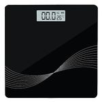 MAXPRO WC135 Wave Digital Weight Scale for body weight, LCD Panel, Electronic Weighing scale with thick tempered glass, High Precision Sensors accurate weight machine