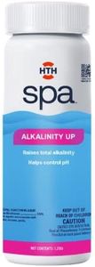 HTH Spa Care Alkalinity Up, Spa & Hot Tub Chemical Raises Alkalinity, Stabilizes pH Fluctuation, 1.25 lbs