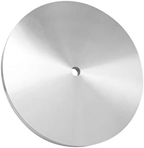 Aluminum Disc Master Base Lap Plate 8" x 1/2" Arbor Spindle Grinding Pad, for Flat Abrasive Wheels/Backer-Disc/Slant Cabber Polishing Machine