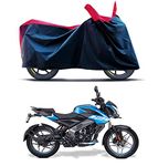 Starie Water Resistant Motorcycle & Bike Cover with Mirror Pocket, Buckle Belt for Bajaj (Bajaj Pulsar NS125 CC All Model)