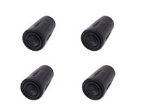 HIKEHOBBY Spare Replacement Walking Stick Trekking Hiking Pole Rubber Ferrule Ends 4 Pack