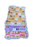 Heryla Creation New Born Baby | Lacy Cotton Baby Bed | Swaddle Bed | Godali | Crib Sheet | Bedding Set | Baby Bed |Baby Mattress | Kids Bed | Cradle Bed | Multi-Color | Pack of 3