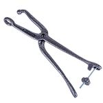 FootFitter Cast Iron Ball & Ring Shoe Stretcher, Spot Stretching Device, Target Stretching for Bunion, Corn & Hammertoes, Grey, One Size