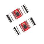 Jopto 2Pcs TB6612FNG Module Dual Motor Driver Controller Board Stepper Motor Control with Pin Header Compatible with Arduino Microcontroller Replace L298N