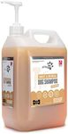 Oatmeal Dog Shampoo PRITTY PETS 5 LITRE Oatmeal Shampoo for Dogs - Professional PH Balanced, Cruelty Free, Silicone & Paraban Free, Puppy Friendly Dog Grooming Shampoo - Made in the UK (5L with Pump)