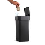 InstaCuppa Automatic Touchless Motion Sensor Dustbin – Quick Open, Soft Close Lid, IPX5 Waterproof, Sleek Design for Kitchens, Bathrooms & Bedrooms – Ideal for Busy Moms, 9 Liters Capacity
