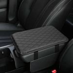 BIPROS Center Console Cover, Comfortable Armrest Cover for Car, Arm Rest Cover for Car,Car Armrest Cover,Suitable for Most Vehicle, SUV,Not Suitable for Trucks. (Lightweight, Black)